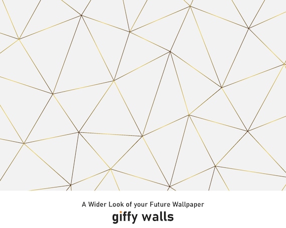 Buy Japanese Gold Geometric Wallpaper Self Adhesive Wallpaper Online in  India  Etsy