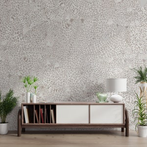 Cheetah Print Wallpaper - Exotic Animal Print Wall Covering - Stylish Home Decor - Bold Jungle Accent for Living Room, Bedroom B631