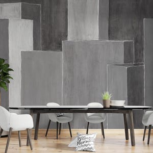 Abstract Art Mural Wallpaper: Modern Home Decor