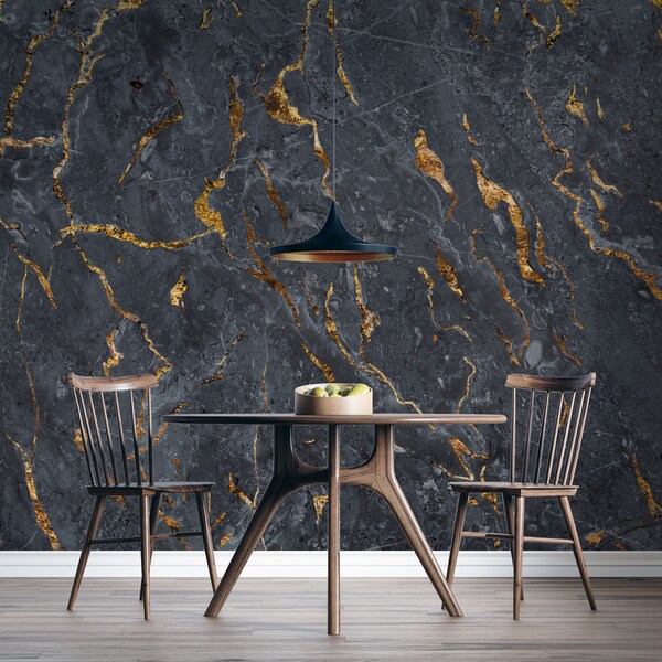 Marble Peel and Stick Wallpaper Etsy