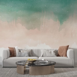 Peel-and-Stick-behang ombre: kleurrijk verwijderbaar muurdecor
