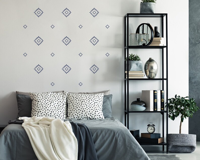 Wall Decals Boho Wall Art Wall Stickers Wall Decor Boho Etsy