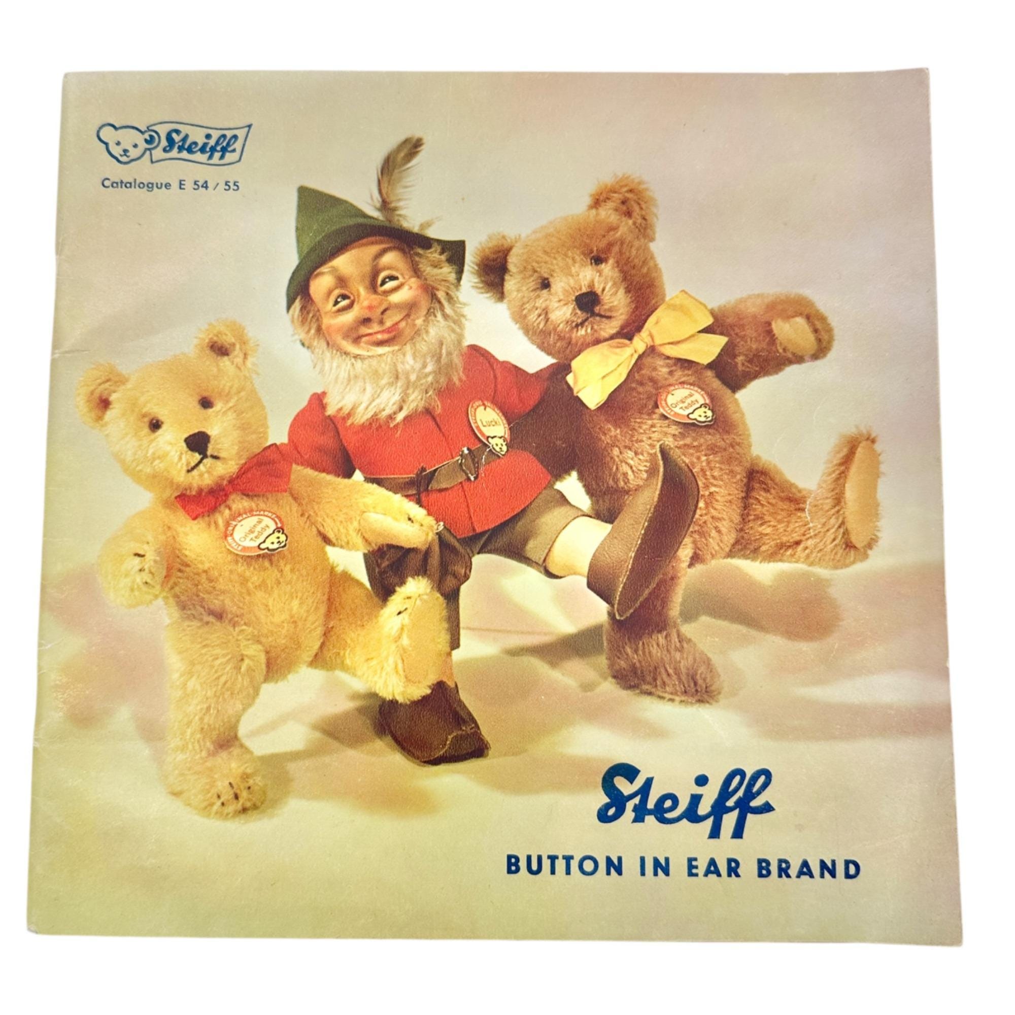 Vintage Steiff Catalogue - Etsy