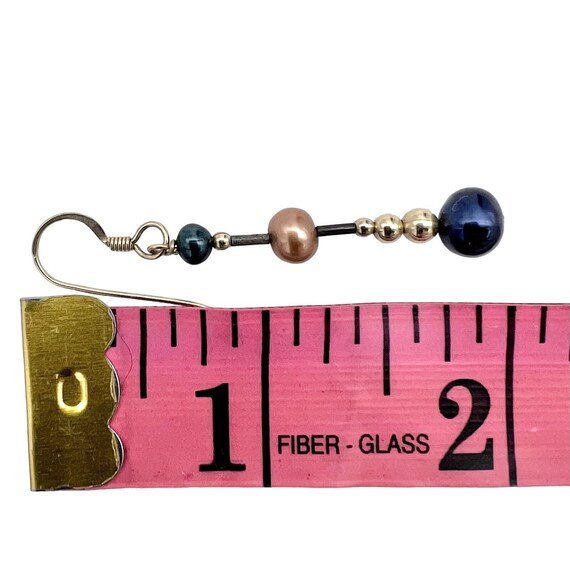 Lot De 2 Paires De Boucles D'oreilles Anciennes Années 80 - Plaqué Or Poinçonné - Très Bon état
