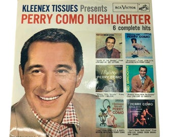 Perry Como hoogtepunt album RCA Victor 1957 vinyl