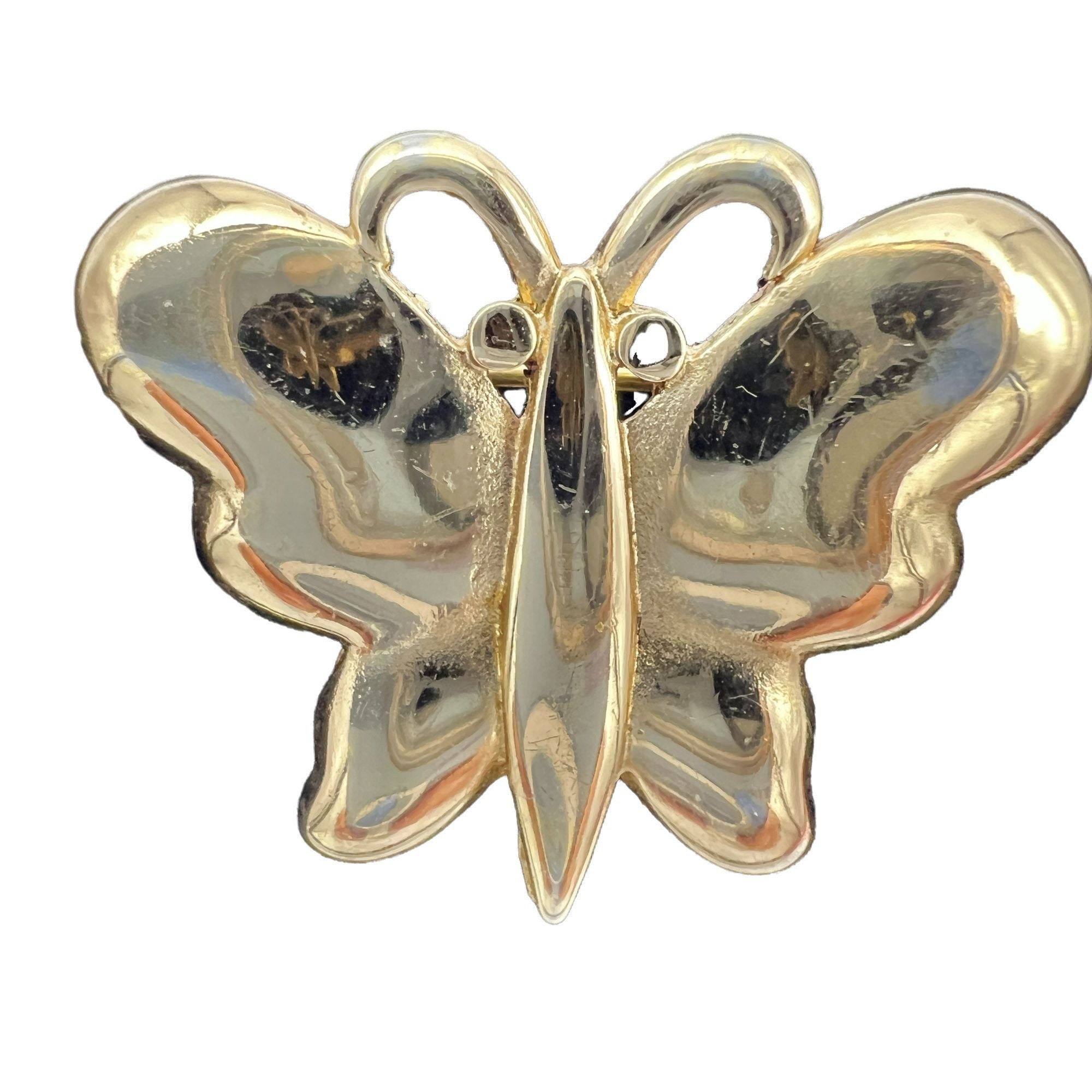 Broche Bâton Papillon Signée Monet - Occasion En Très Bon état - Bijou Vintage