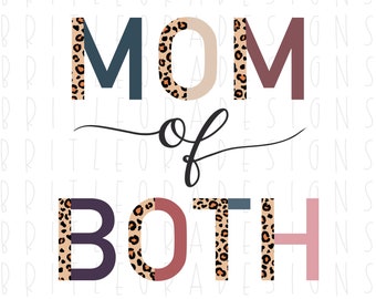 Download Mom Of Both Svg Etsy