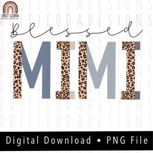 Gesegnet EMIR PNG, Leopard und Boho, sofortiger digitaler Download, Sublimation Design, Herbst Clipart