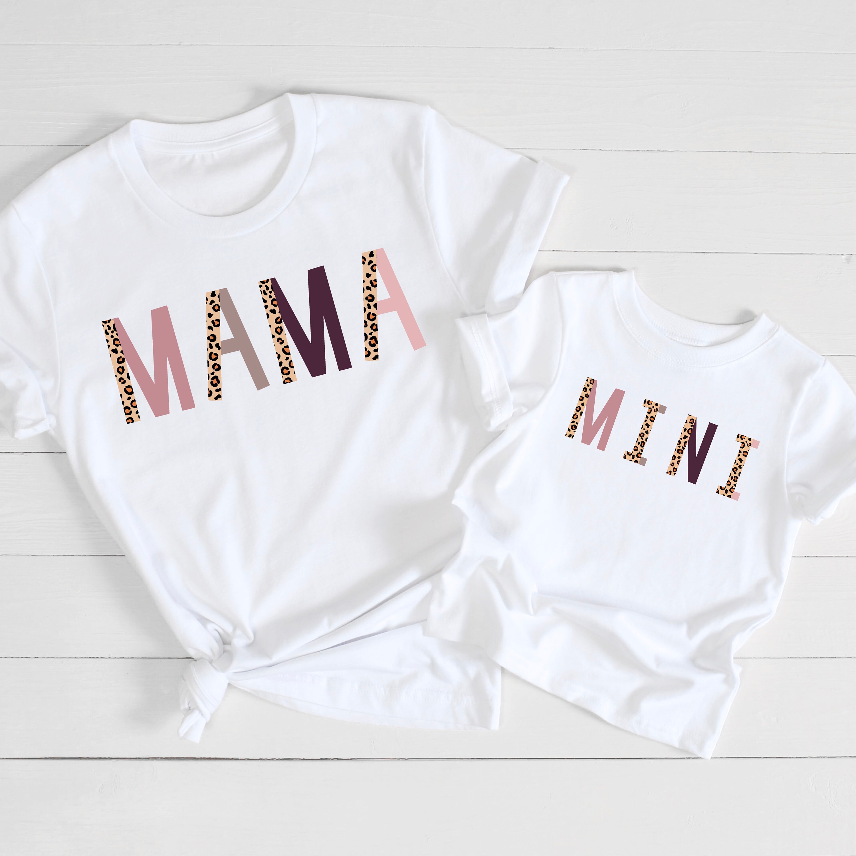 Mama and Mini Boho Pink PNG Bundle Digital Download 2 Png - Etsy