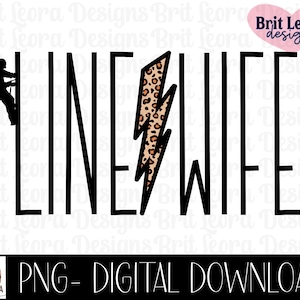 Leopard and boho line wife PNG, instant digital download, sublimation design, linewife png