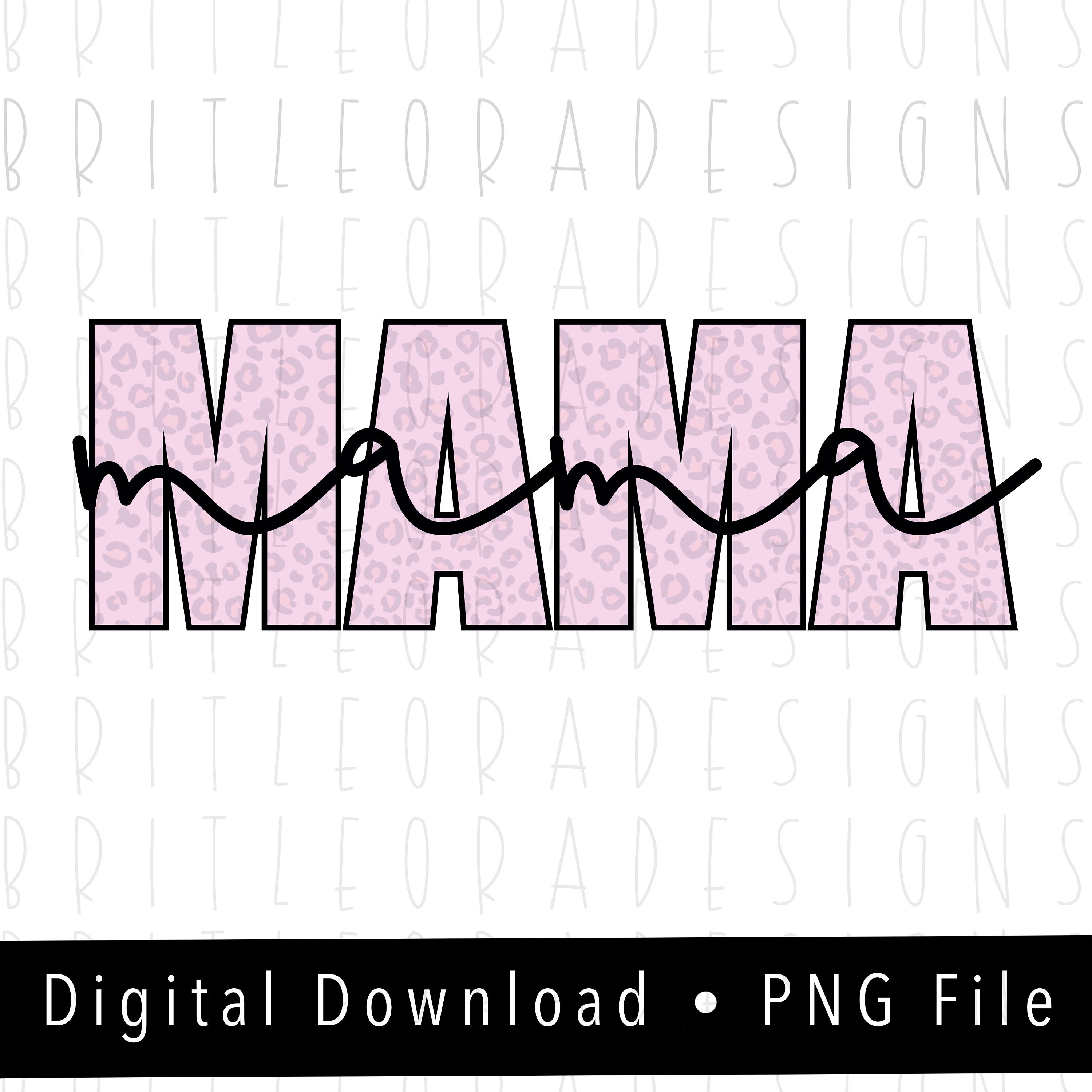 Mama and Mini Boho Pink PNG Bundle Digital Download 2 Png - Etsy