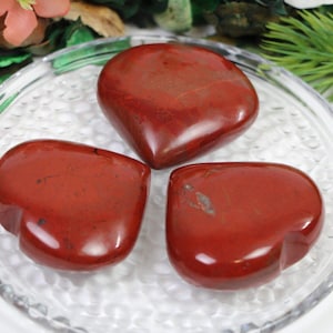 Red Jasper Crystal Heart, Red Jasper Gemstone Hearts, Red Jasper Heart Shaped Healing Stones, Home decor crystal