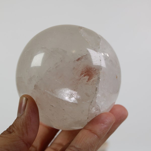 Large Clear Quartz Crystal Sphere, Clear Quartz Crystal Ball Crystal clear quartz ball