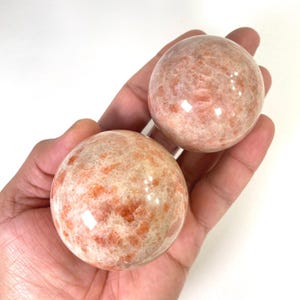 Hochwertige Sunstone Crystal Sphere, Sonnenstein-Kristallkugel