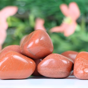 Red Jasper Tumbled Stone/ Polished Stone/ Crystal Tumble Stone