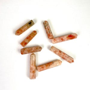 Sunstone Crystal Tower Point, Sunstone Healing crystal tower, Sunstone terminated crystal points