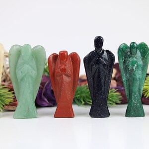 Large Crystal Angels, crystal angel 3 inches, guardian angels
