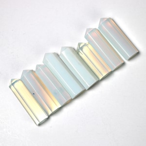 Opalite Crystal Tower Point, Opalite Healing crystal tower, Opalite terminated crystal single points