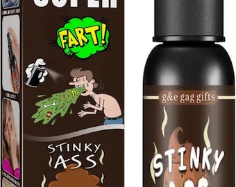 Liquid Ass Spray~Smelly Fart Gas~Jue Fish~Pump Spray Bottle 30ml~Stink Bomb~New