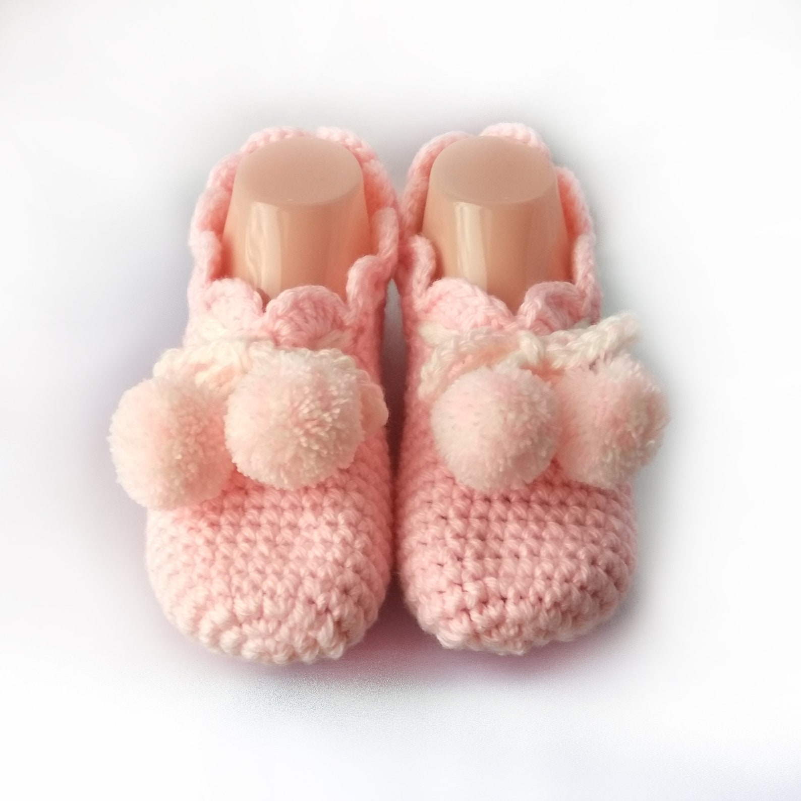 knitted slippers