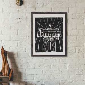 Spike Lee Brooklyn Bridge Print