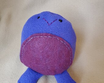 Frog Plush - Purple Frog - Plush Frog - Stuffed Animal - Frog - Stuffed Frog - Cute Frog - Froggy - Animal Plush - Cute Animal Active