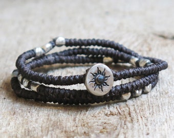 BORN  - Knotted wrap Bracelet