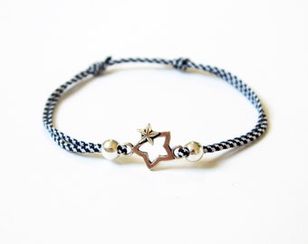 STELLA - Minimaliste, unisexe, bracelet chaîne ou bottines.