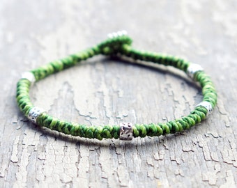 PEDRO - Handmade Waxed Rope Bracelet