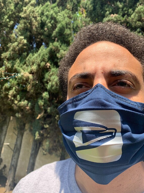 USPS Face Mask BOGO Buy 1 GIVE 1 100 Cotton Made in Etsy