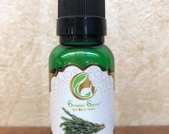 ROSEMARY Essential Oil- 100% PURE, Therapeutic-Grade, 1 FL Oz/30 ml- Glass bottle w/dropper pipette