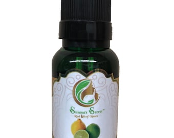 Lemon-Lime- Energizing & Invigorating- Essential Oil Blend- 100% PURE, Therapeutic-Grade, 1 FL Oz/30 ml- Glass bottle w/ dropper pipette