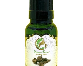 CLOVE BUD Essential Oil- 100% PURE, Therapeutic-Grade, 1 Fl Oz/30 ml- Glass bottle w/dropper pipette