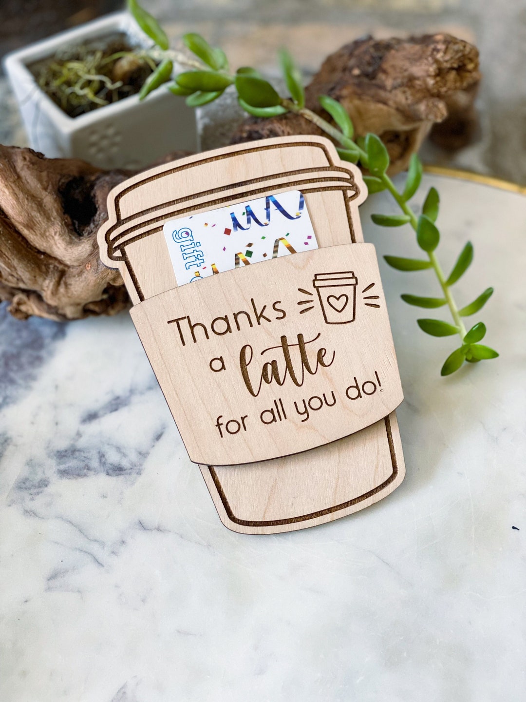 Teacher Gift Card Holder, Thank You Gift, Teacher Appreciation Gift ...