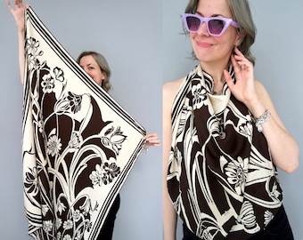 ヴィンテージ エミリオ プッチ シルクスカーフ：1970年代 イタリア製