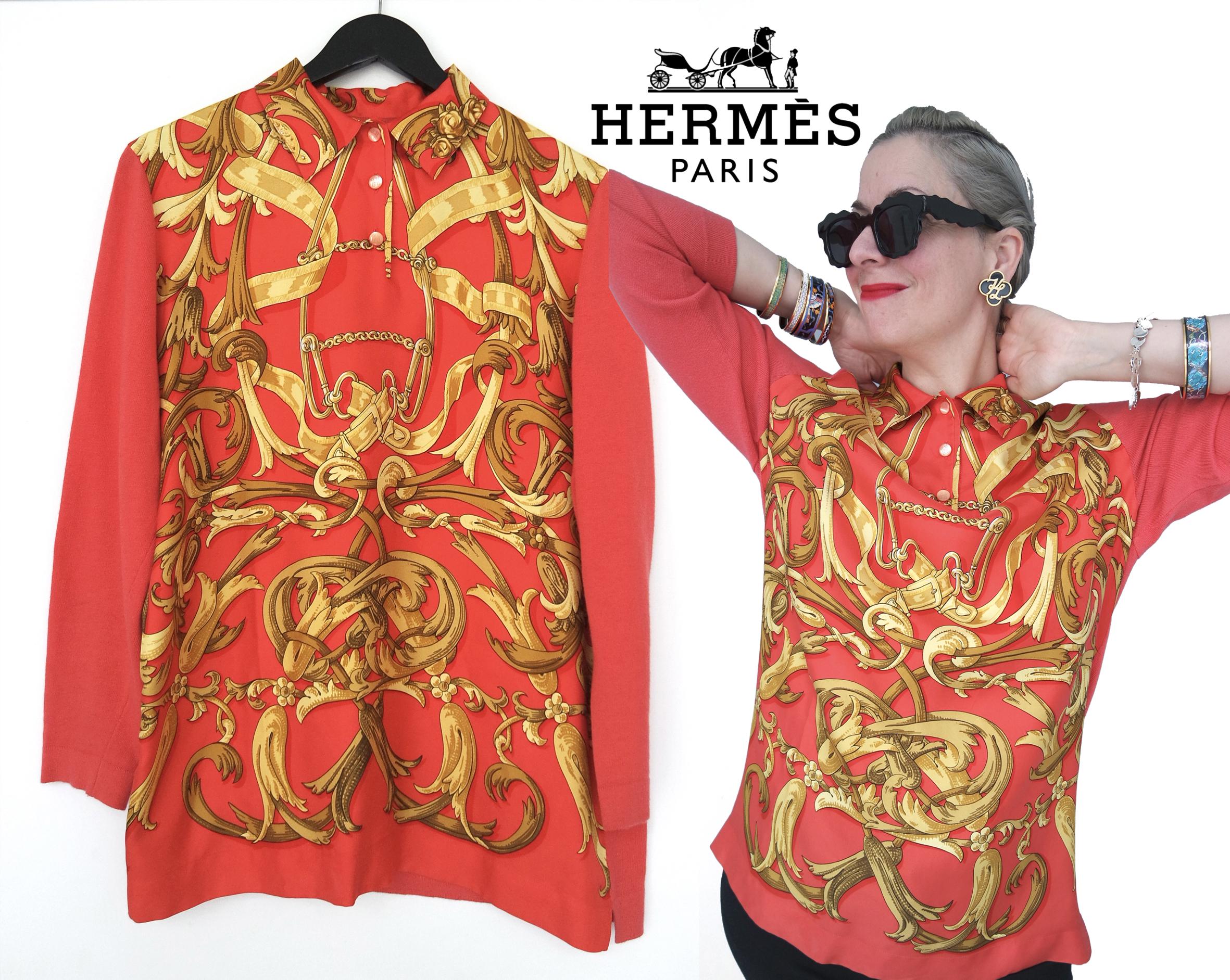 Vintage hermes sweater - Etsy 日本