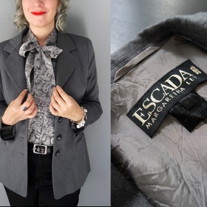 Vintage Escada by Margaretha Ley Wool Jacket / Blazer