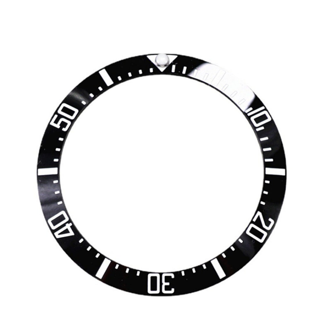 40mm watch Ceramic Bezel Insert Luminous with 3M Adhesive | Etsy