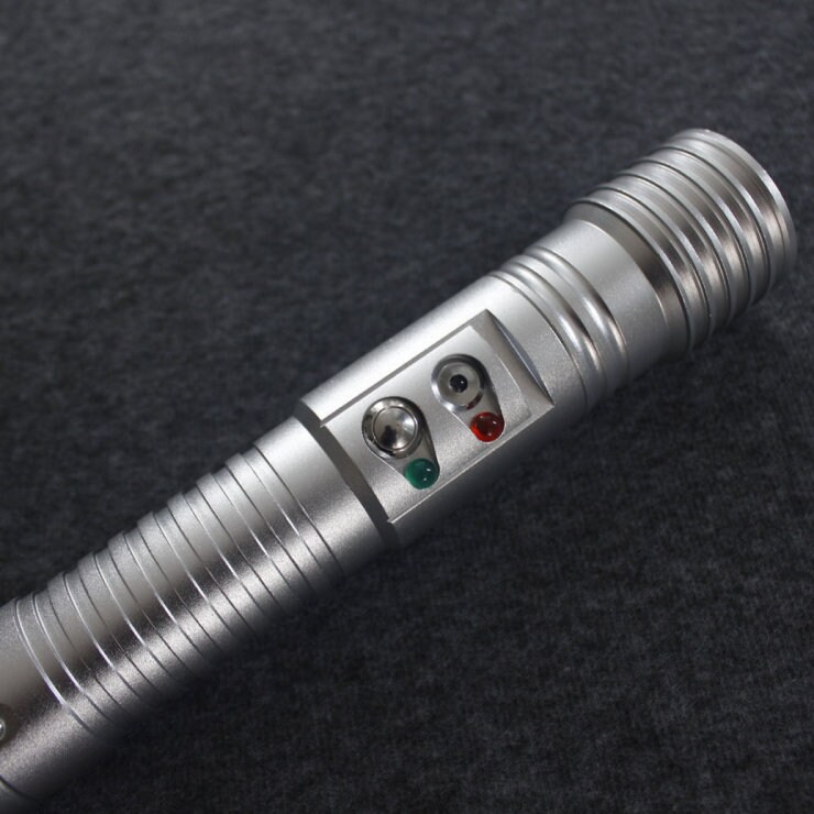 Lightsaber Kit Fisto base lit high quality metal hilt complete Etsy