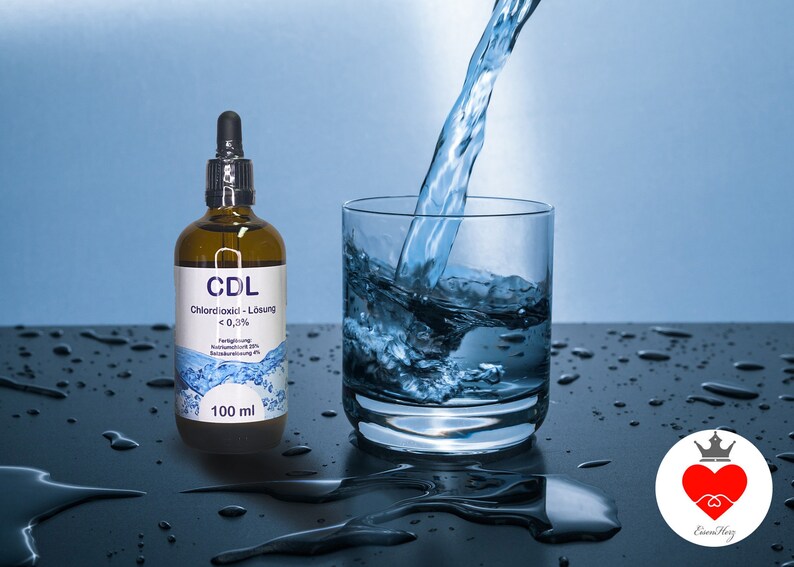 CDL/CDS Chlorine Dioxide 0.3 Solution Water Treatment 100ml Etsy UK
