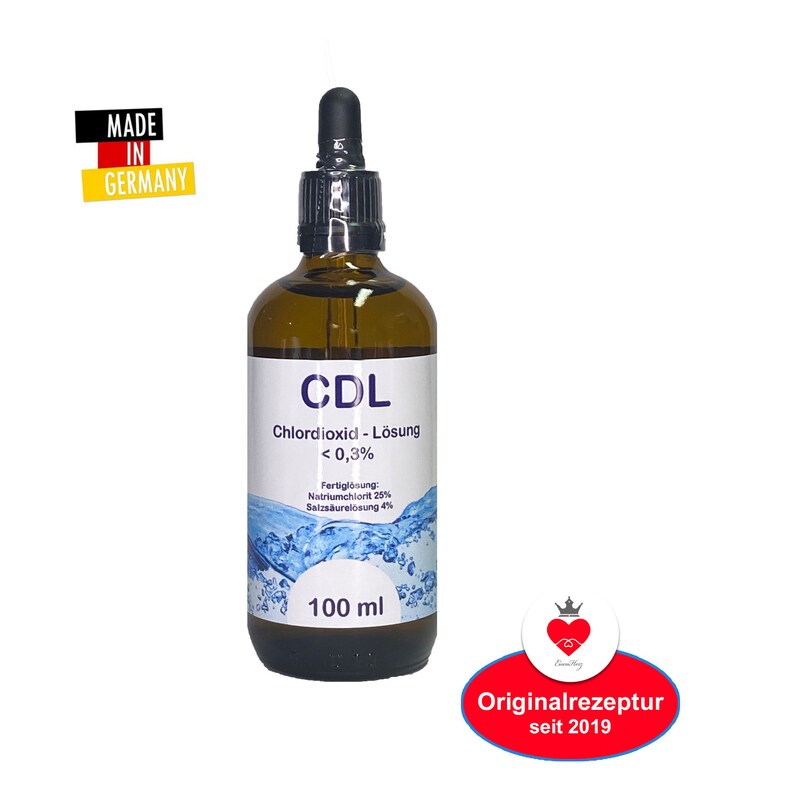 CDL/CDS Chlorine Dioxide 0.3 Solution Water Treatment 100ml Etsy UK