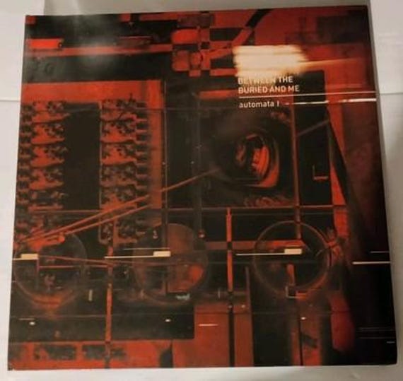 Between The Buried And Me – Automata I VINYL LP RECORD Black Red Splatter