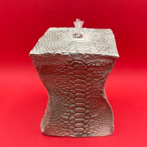 Oil Candle - Hand built Pottery 4”  - By Small Studio Artist