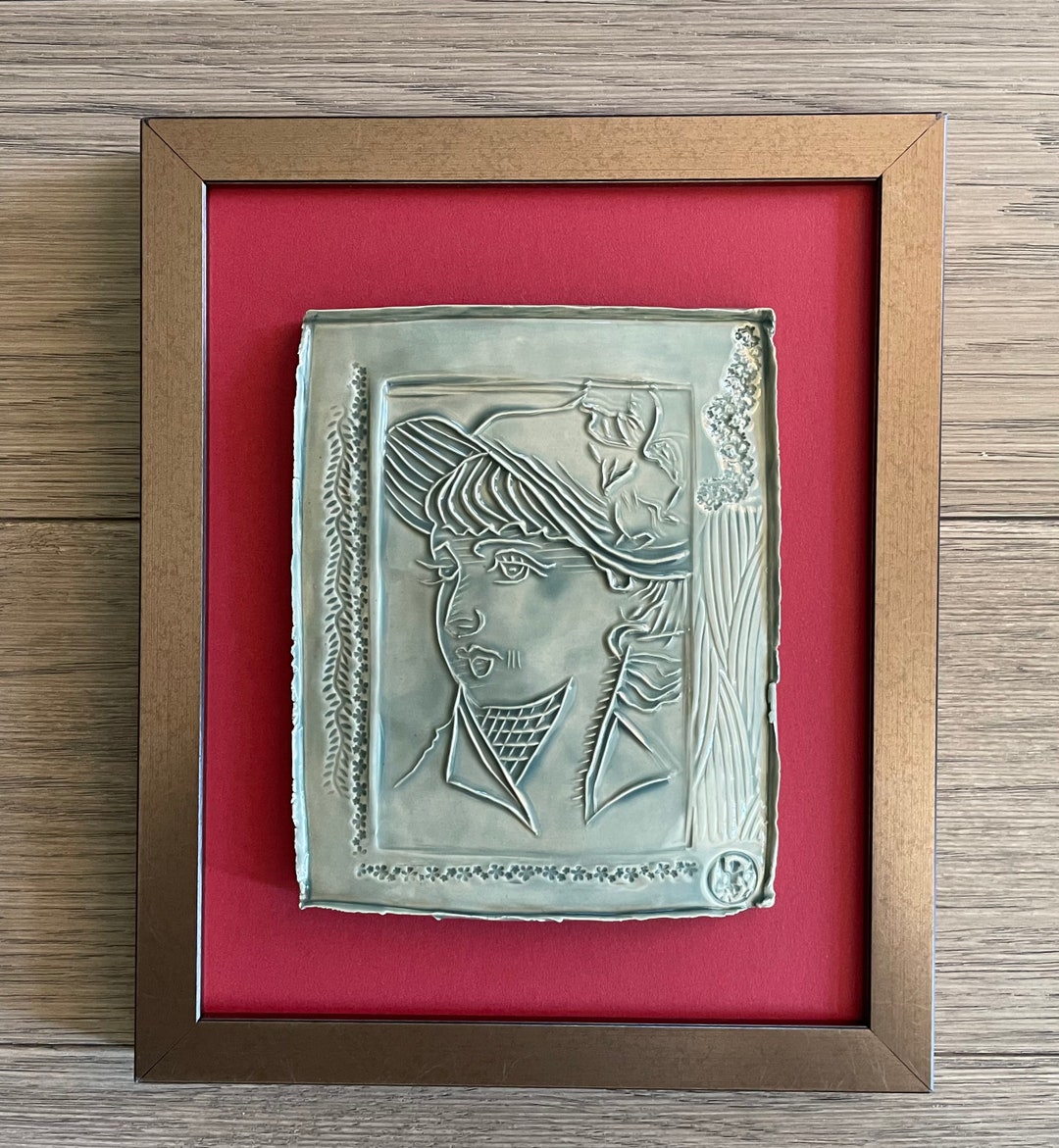 Pottery Wall Art frame 9X11 Etsy