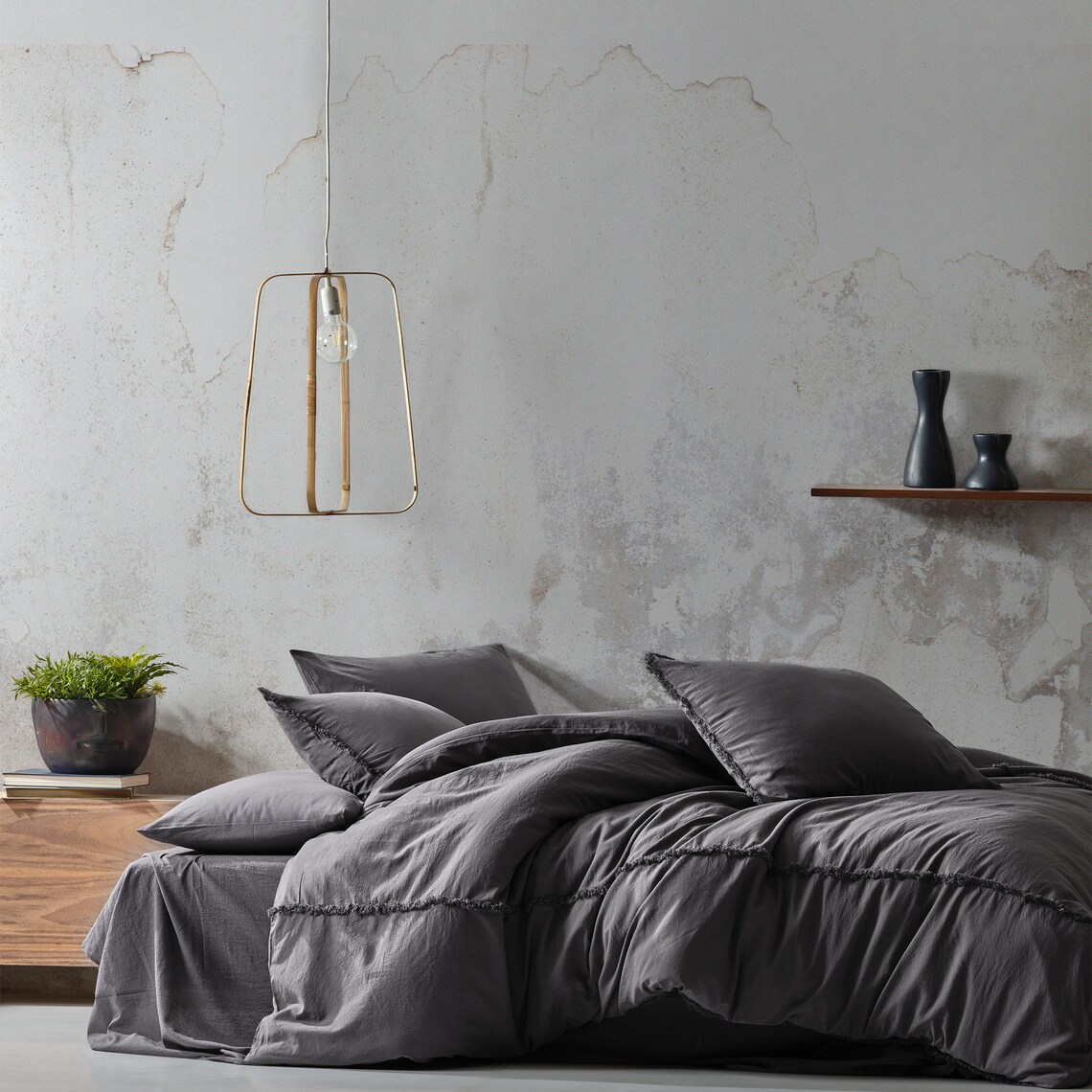 Bedlinen Set, Pre Washed Cotton Bedlinen, Garment Dyed Bedlinen Set