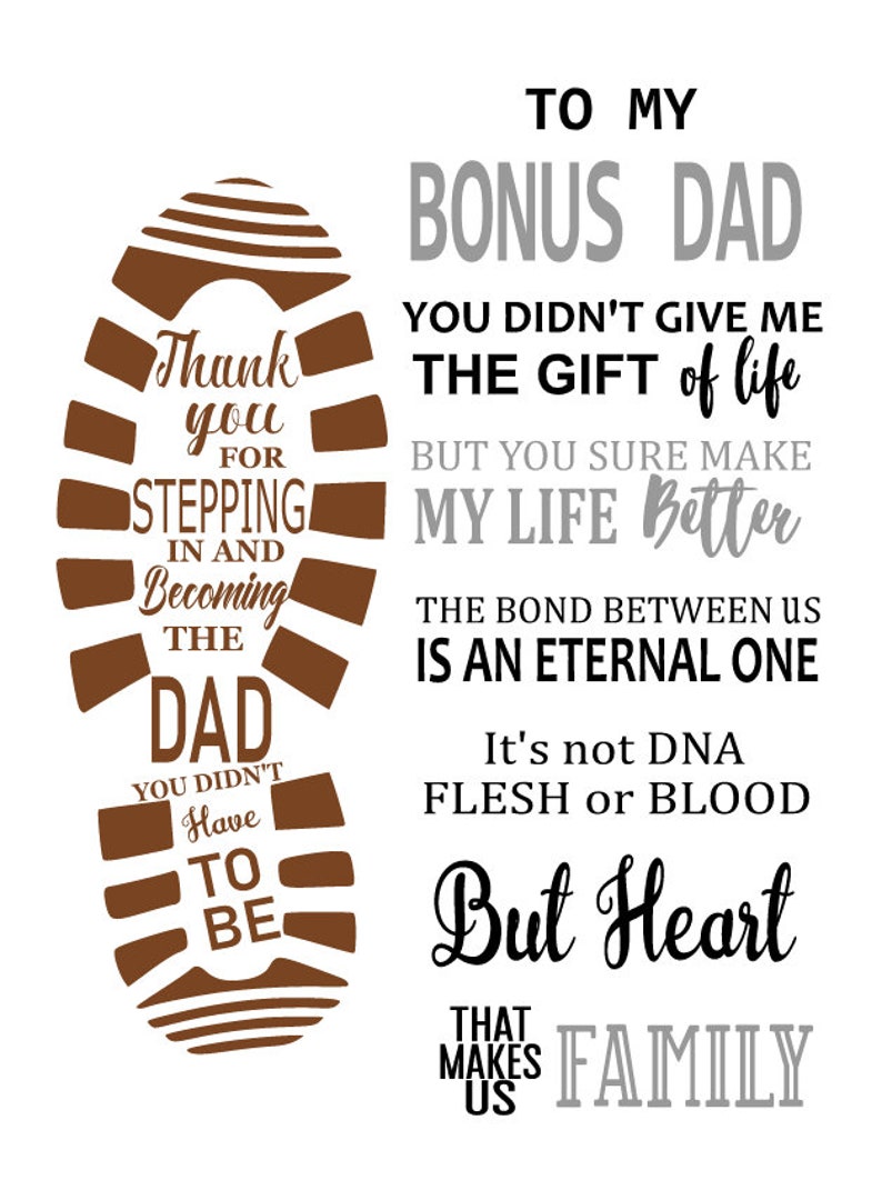 Download Bonus dad | Etsy