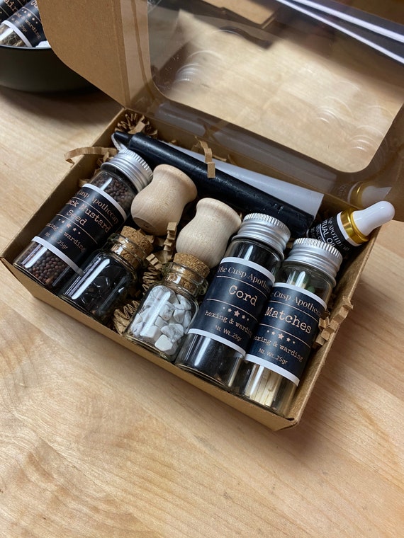 Cord cutting DIY kit - witch ritual spell ceremony kit for separation, letting go, releasing and intentional personal growth