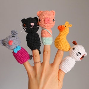 On the Farm - Finger-puppets - Amigurumi Pattern