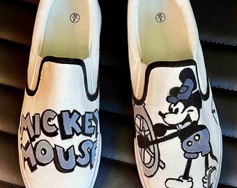 Custom Painted Sneakers Made to Order Hand Painted Gifts Theme Park  Shoes Wedding Teacher Gifts Disney WDW