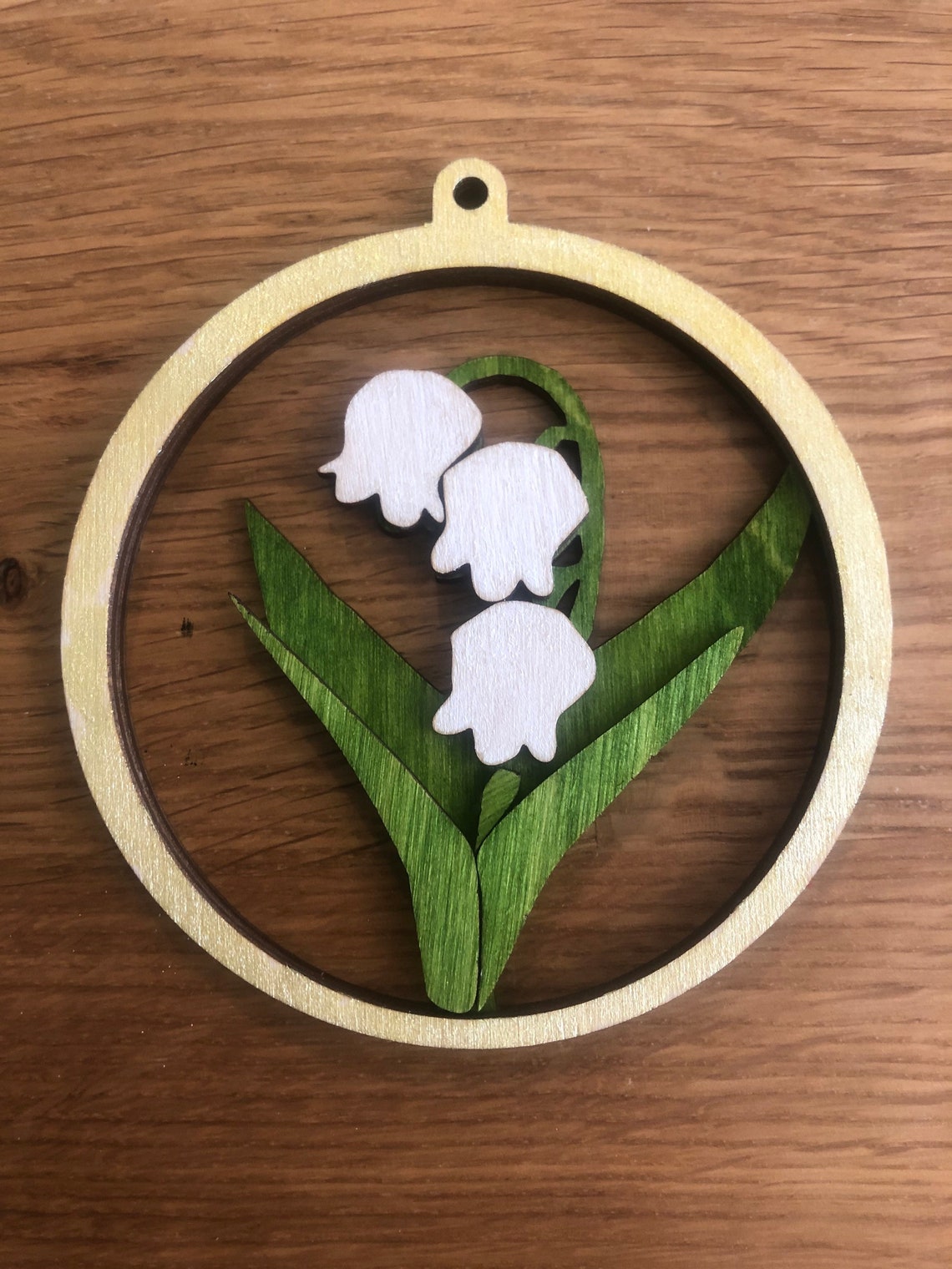 Lily of the Valley Christmas Ornament unilatéraux et Etsy